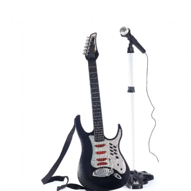 Elektronisk Guitar med Mikrofon