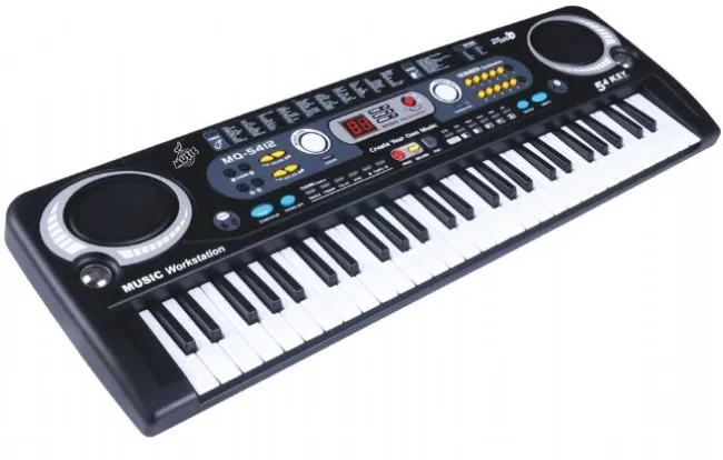 Elektronisk keyboard med 54 tangenter