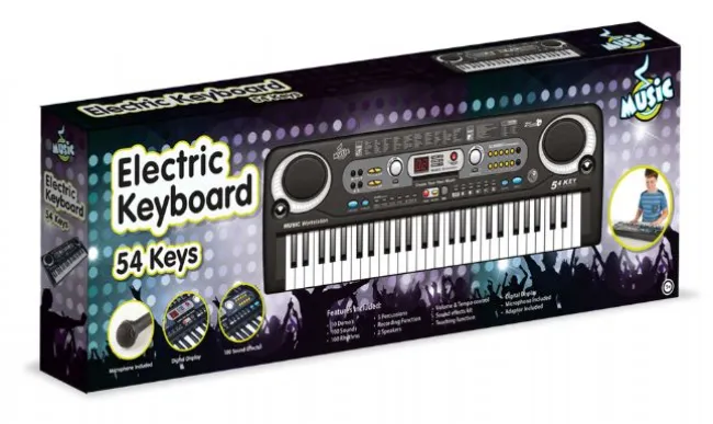 Elektronisk keyboard med 54 tangenter
