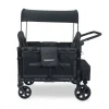 Elite Quad Foldbar Trækvogn - Sort