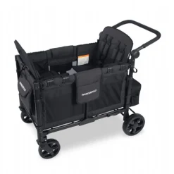 Elite Quad Foldbar Trækvogn - Sort