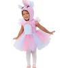 Enhjørninge børnekostume 86 cm