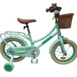Excellent Børnecykel 14 tommer Grøn