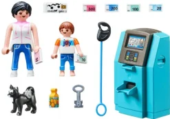 Feriegæst med pengeautomat