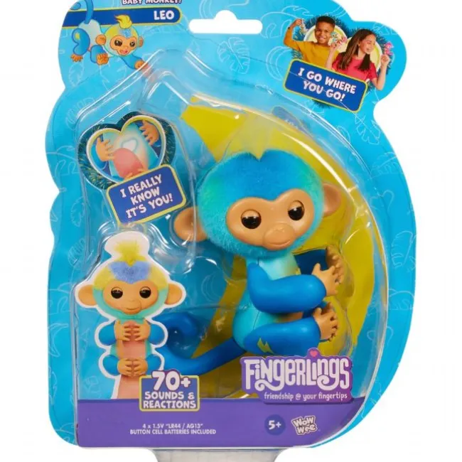 Fingerlings 2.0 Basic Abe Blå - Leo
