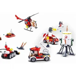 Fire Brigade Set 490 dele