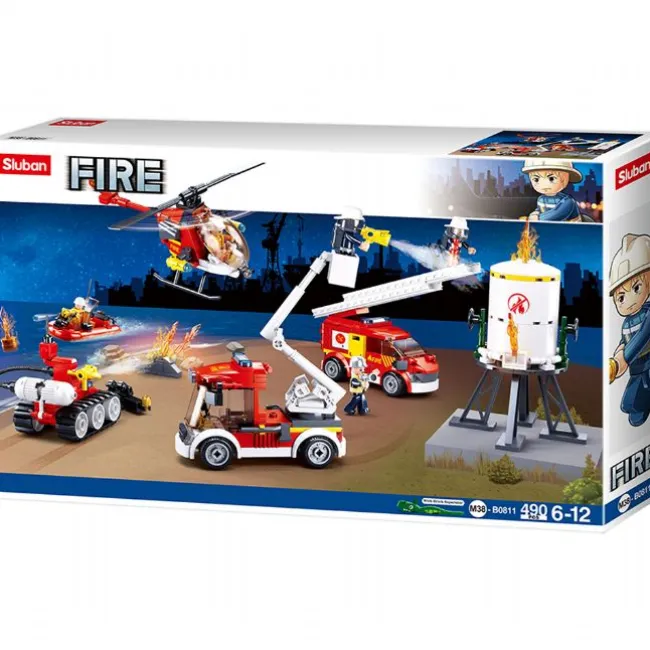 Fire Brigade Set 490 dele