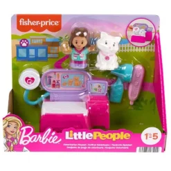 Fisher Price Barbie Dyrelæge Playset
