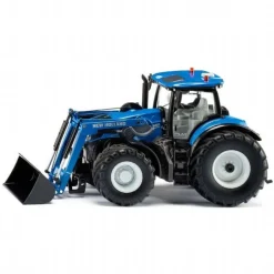 Fjernstyret New Holland med frontlæsser