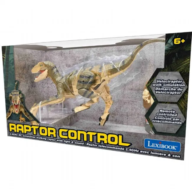 Fjernstyret Velociraptor m. Lyd og Lys