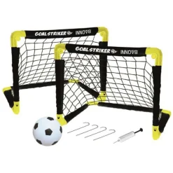 2 Fodboldmål med Bold og Pumpe