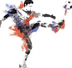 Fodbold Wallstickers