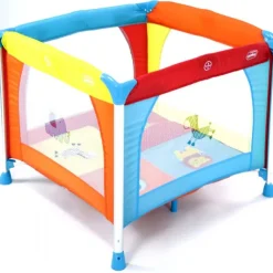 Foldbar kravlegård 99 x 99 cm, Jungle