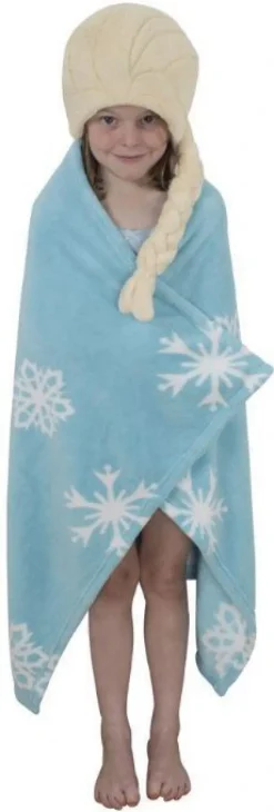 Frozen fleece tæppe