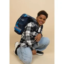 Galaxy Skoletaske med 5 Dele