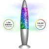 Glitter Lampe Multifarvet 34cm