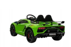 Grøn Lamborghini Aventador SVJ, 12V