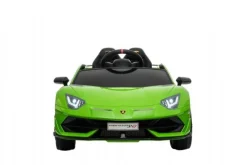 Grøn Lamborghini Aventador SVJ, 12V