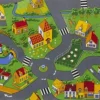Gulvtæppe, Legetæppe By-Trafik 95 x 200