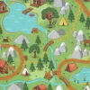 Gulvtæppe, Legetæppe Hike Town 95 x 200