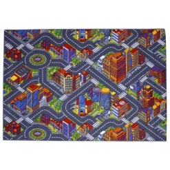Gulvtæppe, Legetæppe Storby 140 x 200