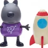 Gurli Gris figur med raket