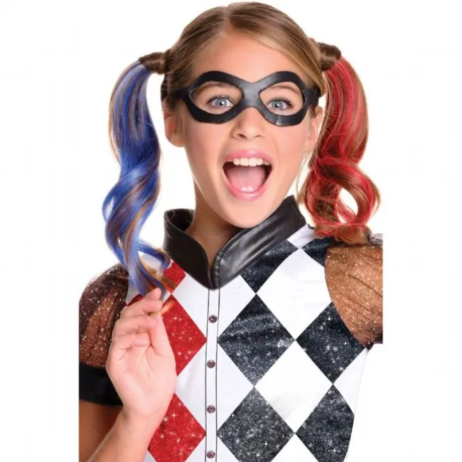 Harley Quinn Deluxe udklædning 125 cm