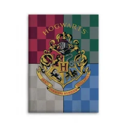 Harry Potter Fleece Tæppe 140x100cm