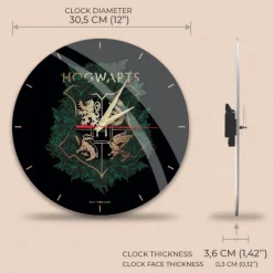 Harry Potter Hogwarts Analogt Vægur