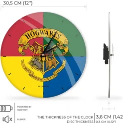 Harry Potter Hogwarts Crest Analogt Vægu