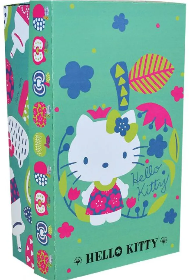 Hello Kitty Grøn Gaveæske Bamse 20cm