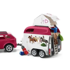 Hesteeventyr med bil & hestetrailer