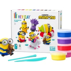 Hey Clay Minions Sæt med 15 Bøtter