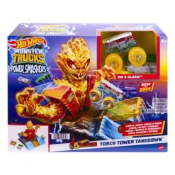 Hot Wheels 5-Alarm Torch Tower Takedown