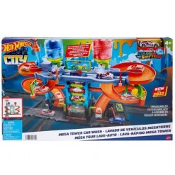 Hot Wheels City Mega Tower Car Wash