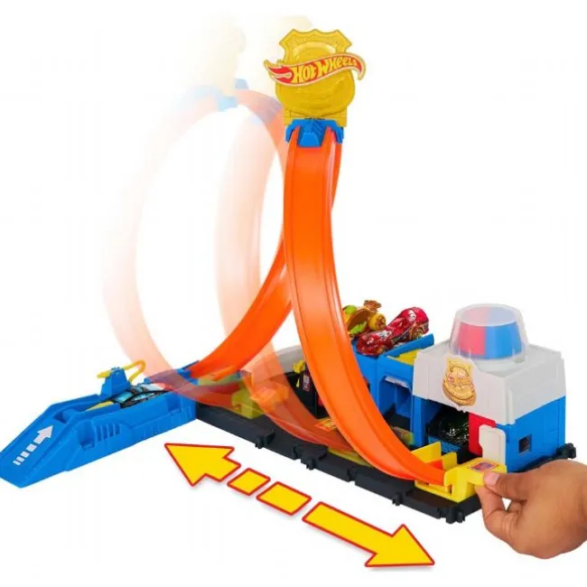 Hot Wheels City Super Politistation