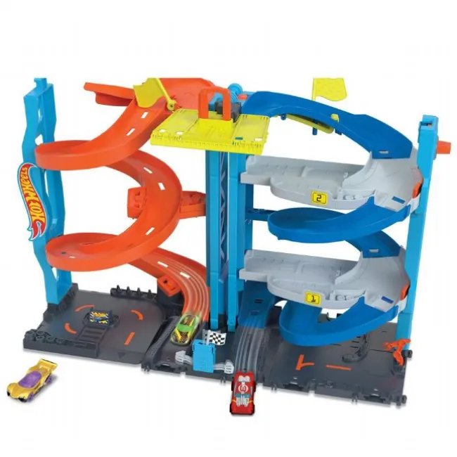 Hot Wheels City Transforming Race Tower