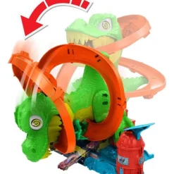 Hot Wheels City T-Rex Brandstation