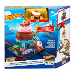 Hot Wheels Downtown Ice Cream Swirl