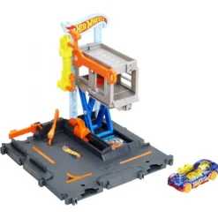 Hot Wheels Downtown Repair Station Track