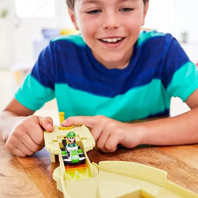 Hot Wheels Mariokart Thwomp Ruins Track
