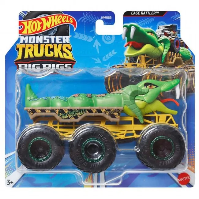 Hot Wheels Monster Truck Cage Rattler