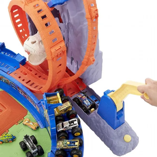 Hot Wheels Monster Trucks T-Rex Arena