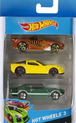Hot Wheels 3-pak, Assorteret