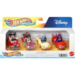 Hot Wheels Racerverse Disney Biler 4-pac