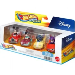 Hot Wheels Racerverse Disney Biler 4-pac