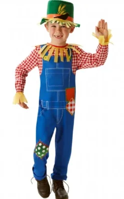 Hr. Fugleskræmsel kostume 140 cm