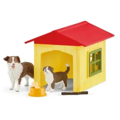 Hundehus med hundemor og hvalp