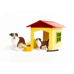 Hundehus med hundemor og hvalp
