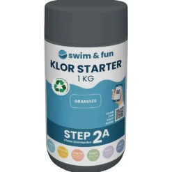 Hurtigklor gran. 1 kg klor starter